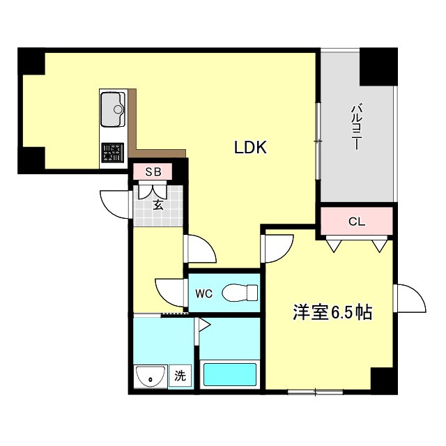 ＦＥＲＩＡ　ｂｌｄｇ．の間取り