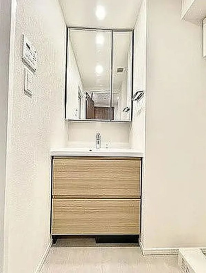 【洗面所】パークアクシス　神楽坂・早稲田通り 