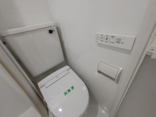 コーポアルプのトイレ|シンプルで使いやすいトイレです