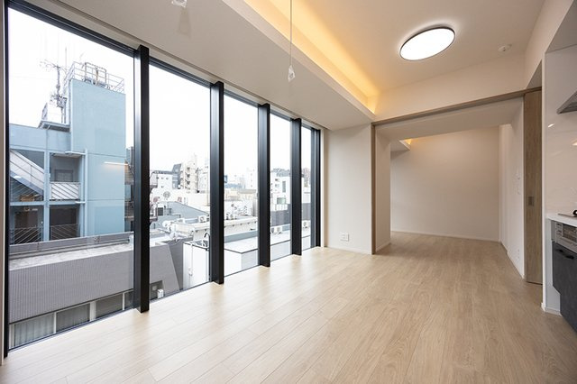 希神楽坂テラスの居間・リビング|※写真は同タイプ住戸です。