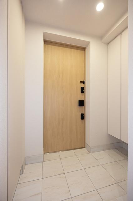 希神楽坂テラスの玄関|※写真は同タイプ住戸です。