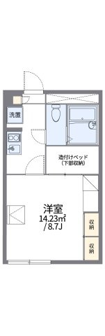 レオパレス栄の間取り