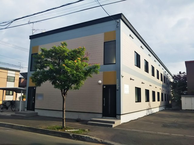 レオパレスノースシティⅢの外観