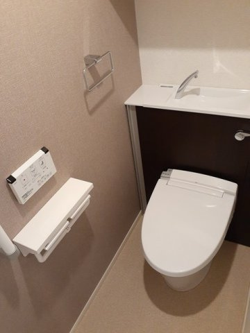 ドミール中野南台のトイレ|トイレもきれいです