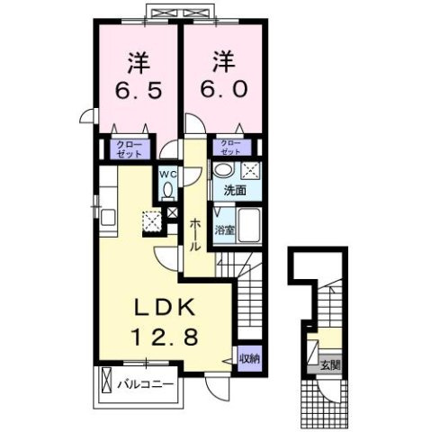 【間取り】 | サニーコートＢ
