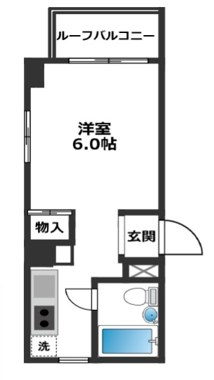 伊勢原五番館の間取り