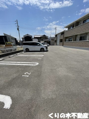 【駐車場】 | メリーアドニス　Ｂ | 駐車場があります