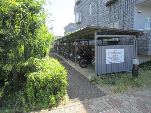 エストフレアＡ棟のその他共用部分|駐輪場です