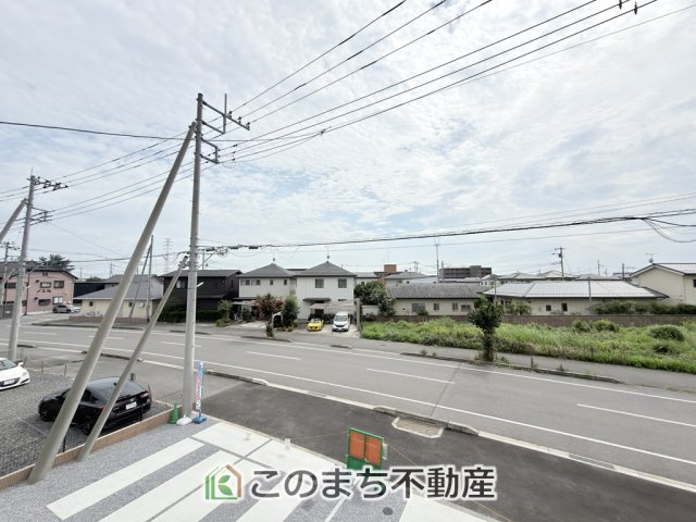 グラファーレ宇都宮市平松2期の展望|バルコニーからの眺めです♪