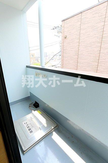 サンランド神楽坂のバルコニー