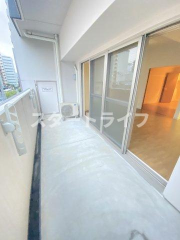 大阪市淀川区西宮原２丁目の賃貸マンションのバルコニー|参考写真