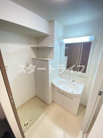 大阪市淀川区西宮原２丁目の賃貸マンションの洗面所|参考写真