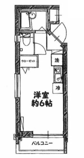 【間取り】 | ヒルサイド大崎 | 間取りです。