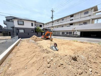【外観】 | 日置荘西町８丁　新築一戸建 | 【フラット３５Ｓ利用可能です】固定金利ですので月々の支払が安定し、家計にゆとりが生まれます！！住宅ローンアドバイザーが在籍しております。お気軽にご相談ください。