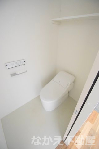 【トイレ】 | 落ち着いた色調のトイレです
