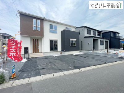 【外観】 | 深谷市上野台　新築住宅 | 現地(2026年8月撮影)