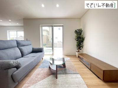 【居間・リビング】 | 深谷市上野台　新築住宅 | 現地(2026年8月撮影)