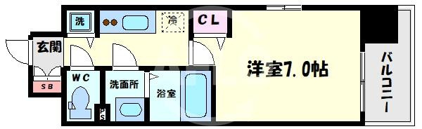 セイワパレス玉造上町台の間取り|セイワパレス玉造上町台　間取り