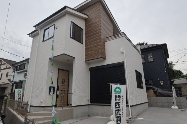 《仲介手数料無料》西東京市栄町２丁目2-18新築一戸建てケイアイグレイスの外観|撮影日 2026年9月4日 12:45 雲り