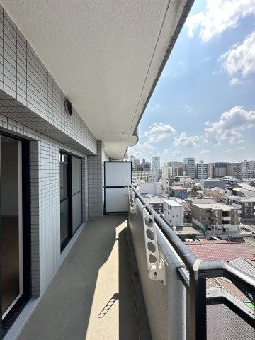 グレイスコート上本町のバルコニー