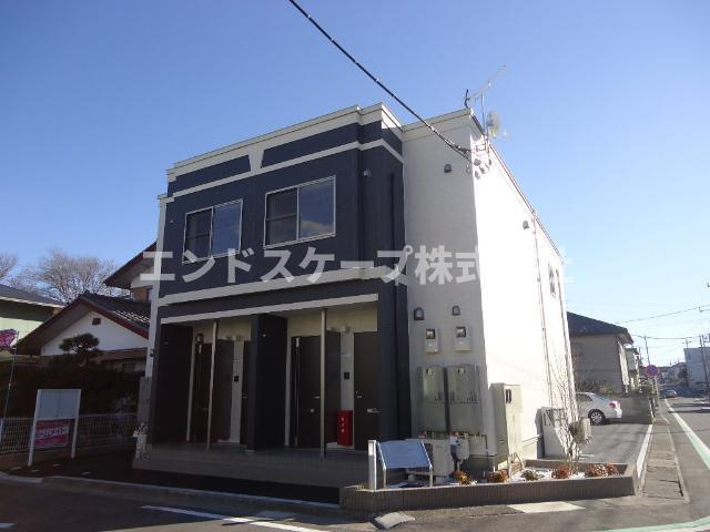シャンブル　カエデの外観|外観写真（昼）
高崎、前橋のお部屋探しはエンドスケープまで！お客様の理想お聞かせ下さい♪