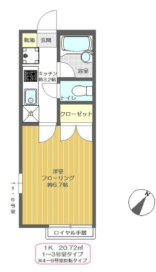 ブリリアント・アイⅢの間取り