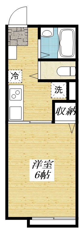 シティハイムハピネスの間取り