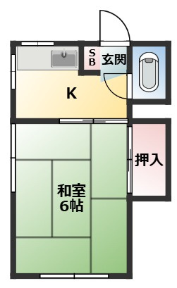 和風荘の間取り