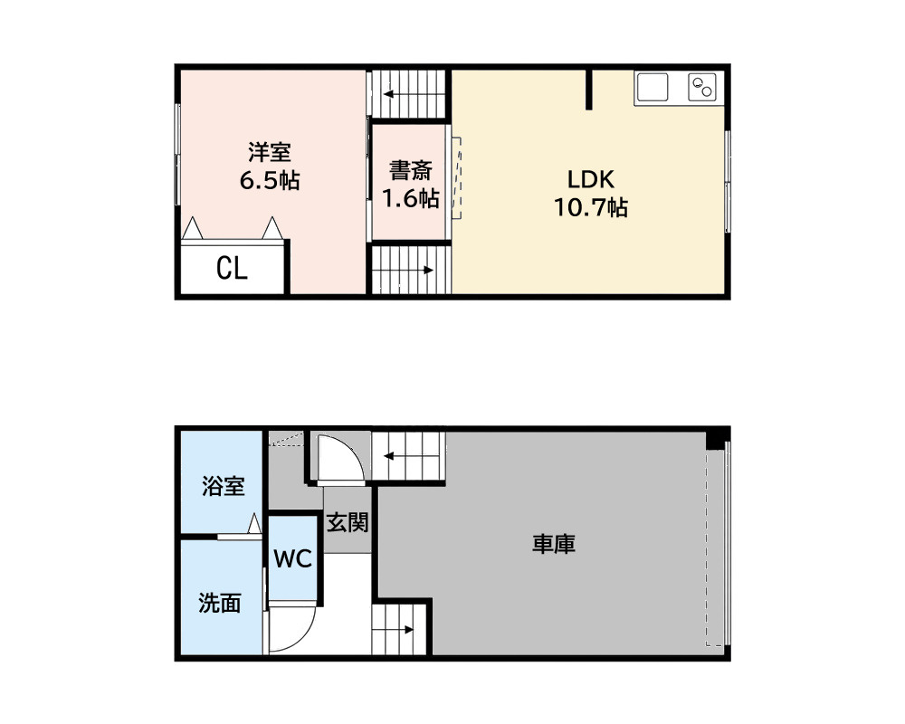 ｇａｒａｇｅ　Ｈｏｕｓｅ　Ｋ　　刈谷市の賃貸ならクラスホーム刈谷店の間取り