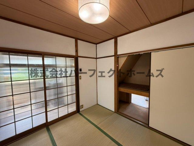 片鉾本町戸建　賃貸の和室|和室ならではの温かな和の空間で寛ぎの時間を過ごせます