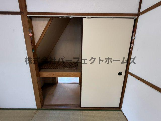 片鉾本町戸建　賃貸の収納|収納のためのスペースです