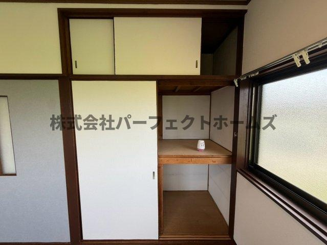 片鉾本町戸建　賃貸の収納|こまごまとしたものを収納できそうですね