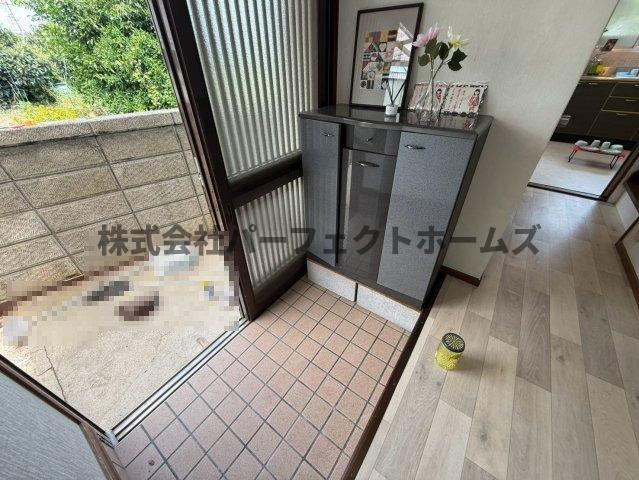 片鉾本町戸建　賃貸の玄関|シンプルで使いやすい玄関です