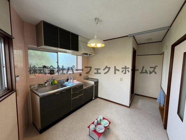 片鉾本町戸建　賃貸のキッチン|ダイニングキッチンです