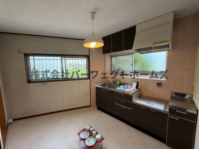 片鉾本町戸建　賃貸のキッチン|ダイニングキッチンです