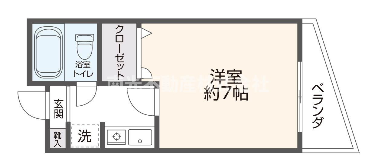 ドゥ・クレサンテームの間取り