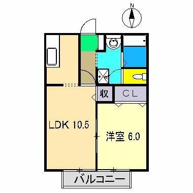リベール高須の間取り