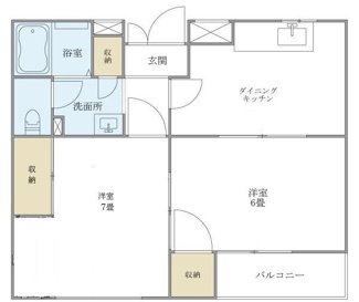 【間取り】 | Ｃｙｂｅｌｅ駒込 | 間取りです。
