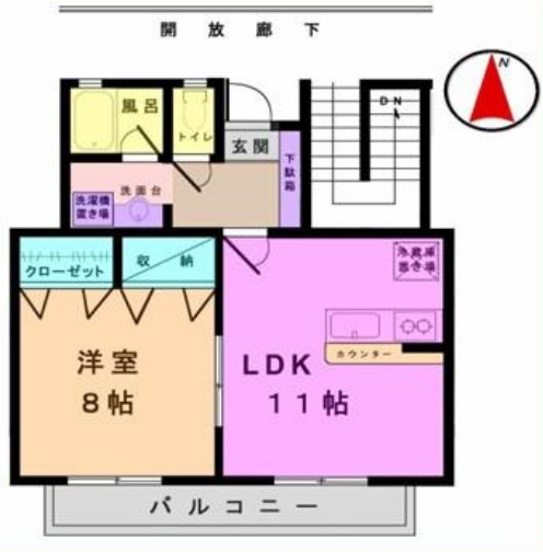 シルキーゼファーⅢの間取り