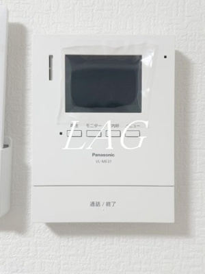 【セキュリティ】 | バーミープレイス立川Ⅱ | モニター付きインターフォンです。