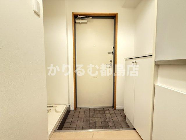 サンパレス都島の玄関