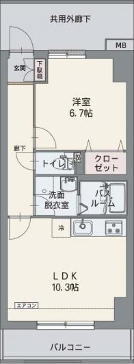 コルディエラの間取り