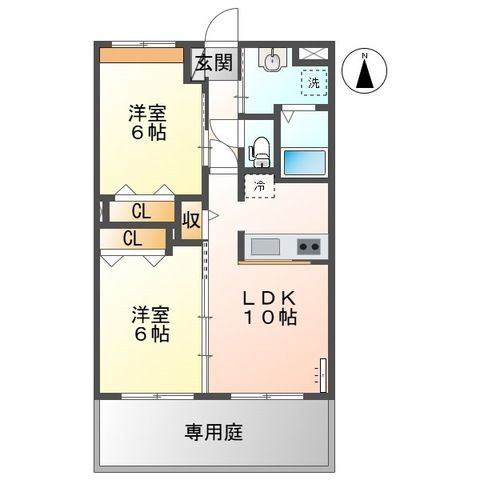 モンクールの間取り