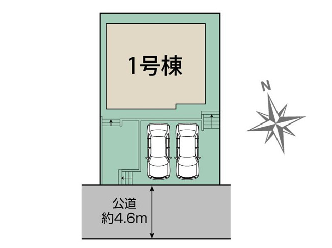 【区画図】 | 厚木市まつかげ台　限定１棟　新築住宅