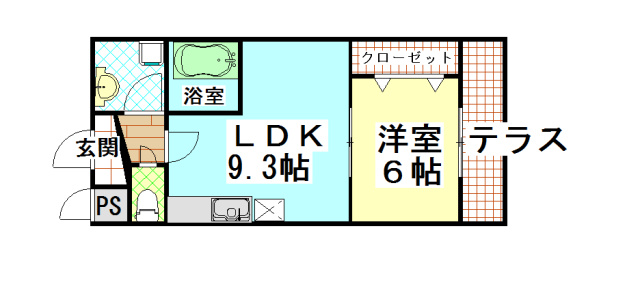 アクティブ・オクダの間取り