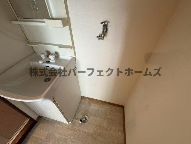 須山町戸建　賃貸の設備|洗濯機置場