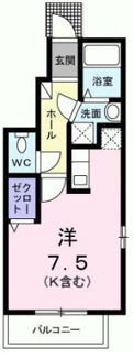 【間取り】 | プリムローズ | 間取りです。