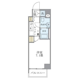 【間取り】 | リアルスウィート三軒茶屋 | 間取りです。