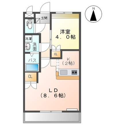 ベルフォレストの間取り