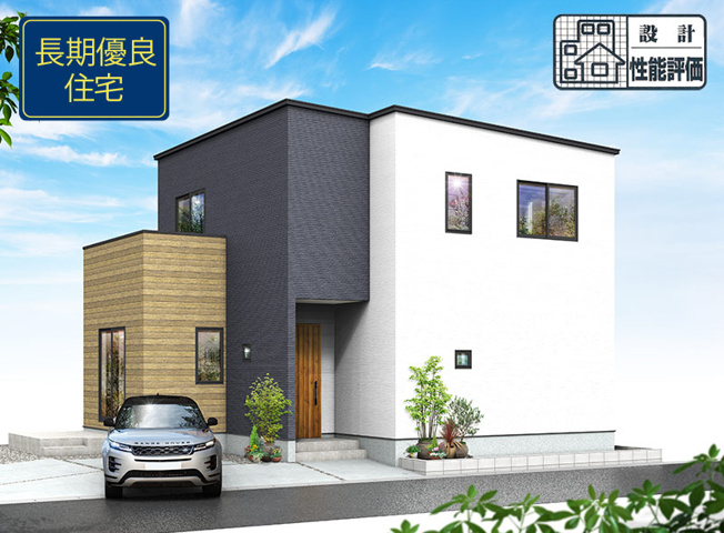【外観パース】 | 沼津市大岡 3期 新築建売 | 外観パースです